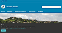 Desktop Screenshot of comune.robella.at.it